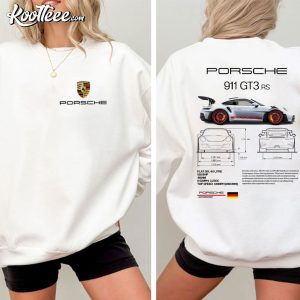 Porsche 911 GT3 RS Sports Car Motorsport T Shirt (4)