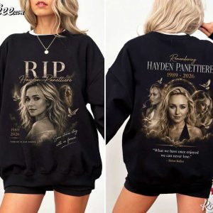 RIP Hayden Panettiere 1989 2026 Memorial Tribute T Shirt (4)