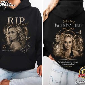 RIP Hayden Panettiere 1989 2026 Memorial Tribute T Shirt (3)