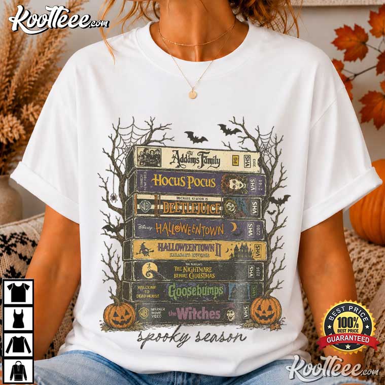Spooky Season Vintage Halloween Scary Horror 2026 T-Shirt