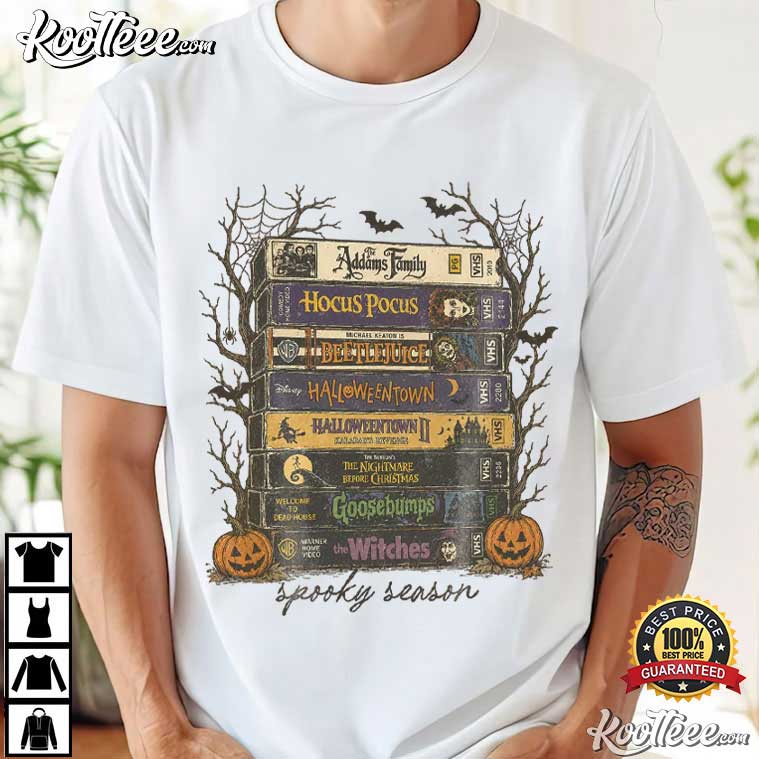 Spooky Season Vintage Halloween Scary Horror 2026 T-Shirt