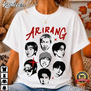 BTS Member Arirang Tour 2026 Kpop ARMY Fan Merch T-Shirt BTS Member Arirang Tour 2026 Kpop ARMY Fan Merch T Shirt (2)