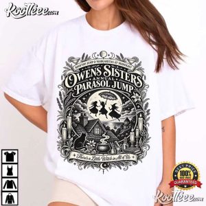 Practical Magic Halloween Owens Sisters Parasol Jump T Shirt (4)