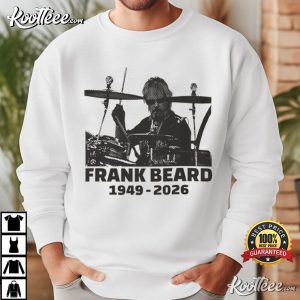 Frank Beard Memorial Drummer Vintage Tribute Band T Shirt (4)