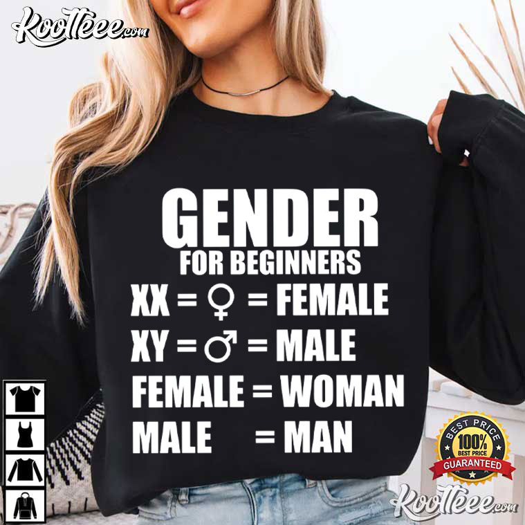 Gender For Beginners XX Different To XY Save Girls Sports T-Shirt Gender For Beginners XX Different To XY Save Girls Sports T-Shirt