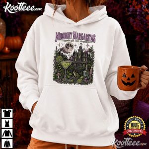 Midnight Margaritas Practical Magic Vintage Witchy Cocktail Halloween T Shirt (4)