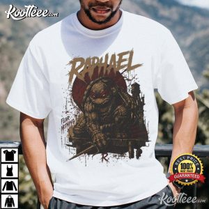 Raphael Ninja Turtle Vintage Cartoon Nostalgic Movie T-Shirt Raphael Ninja Turtle Vintage Cartoon Nostalgic Movie T Shirt (1)