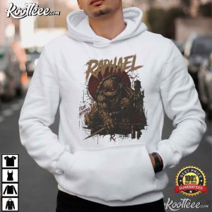 Raphael Ninja Turtle Vintage Cartoon Nostalgic Movie T-Shirt Raphael Ninja Turtle Vintage Cartoon Nostalgic Movie T Shirt (3)