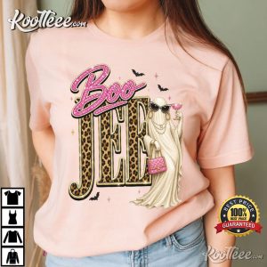 Boo Jee Ghost Girly Halloween Spooky Season T Shirt (4)