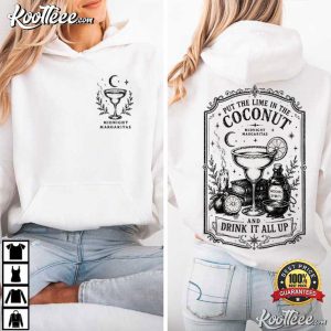 Put The Lime In The Coconut Midnight Margaritas Witchy Halloween T Shirt (2)