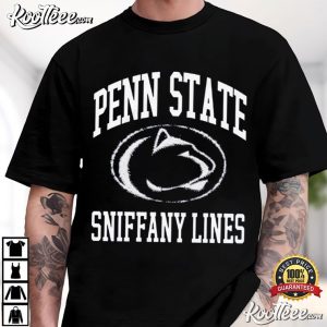 Penn State Sniffany Lines Funny College Party Football T Shirt (4)