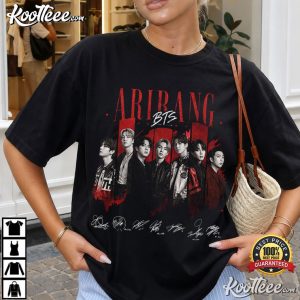 BTS World Tour Arirang Concert 2026 Comeback Merch T Shirt (4)