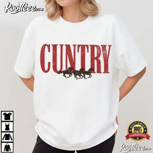 Cuntry Funny Cowgirl Rodeo Country Western T Shirt (1)