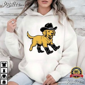 Cowboy Dog Rodeo Fan Cartoon Classic Western T Shirt (4)