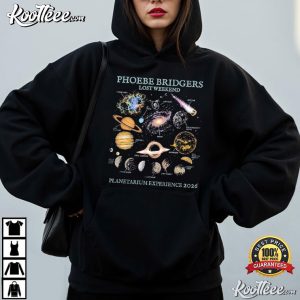 Phoebe Bridgers Lost Weekend Planetarium Experience 2026 Music T-Shirt Phoebe Bridgers Lost Weekend Planetarium Experience 2026 Music T Shirt (3)