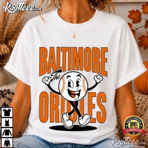 Baltimore The Orioles Baseball Retro Maryland Game Day T Shirt (4)