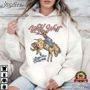Wild West Long Live Cowgirls Western Rodeo Graphic T Shirt (3)