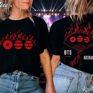 BTS World Tour Arirang Army Fan Concert Gift T Shirt (1)