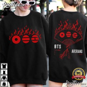 BTS World Tour Arirang Army Fan Concert Gift T Shirt (3)