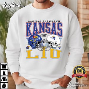 Kansas Vs LIU Gameday Showdown 2026 Football T-Shirt Kansas Vs LIU Gameday Showdown 2026 Football T Shirt (1)