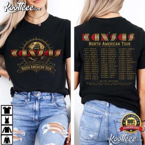 Kansas Tour 2026 Rock Band Concert Vintage T-Shirt Kansas Tour 2026 Rock Band Concert Vintage T Shirt (2)