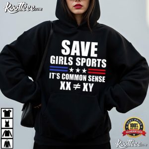 XX Does Not Equal XY Funny Team Women It's Common Sense T Shirt (2)