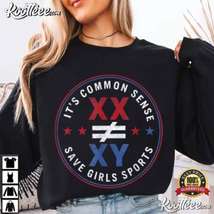 Women’s Rights XX Does Not Equal XY Save Girls Sports T Shirt (1)