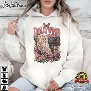 Dollywood Dolly Parton Dream More Retro Tour T Shirt (3)