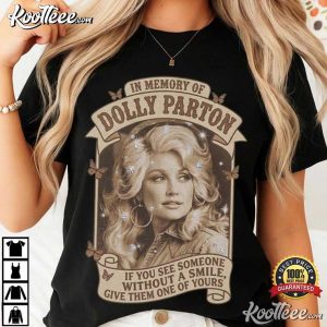 In Memory Of Dolly Parton Vintage Country Southern Music T Shirt (4)