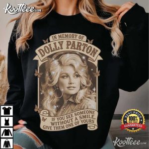 In Memory Of Dolly Parton Vintage Country Southern Music T Shirt (2)