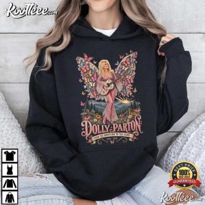 Dolly Parton Memorial Butterfly Wings Tribute T Shirt (4)