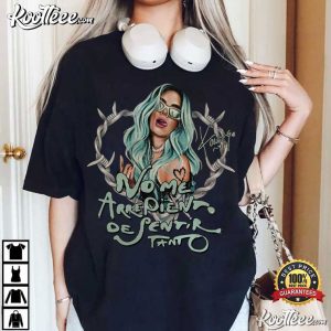 Karol G 2026 Tour No Me Arrepiento De Sentir Tanto Album T Shirt (3)