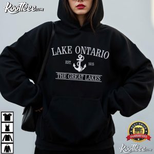 Lake Ontario Est 1615 Lake Travel Great Lakes T-Shirt Lake Ontario Est 1615 Lake Travel Great Lakes T Shirt (3)