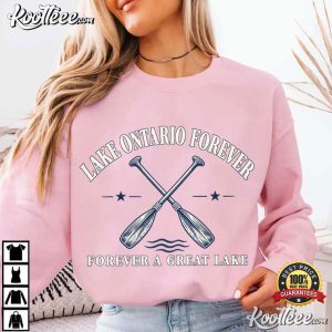 Lake Ontario Forever A Great Lake Vintage Lake House T Shirt (4)