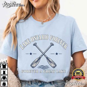 Lake Ontario Forever A Great Lake Vintage Lake House T Shirt (2)