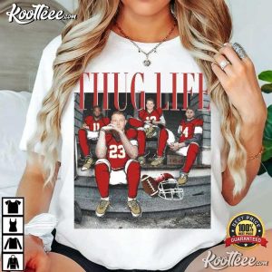 Thug Life San Francisco Football Game Day T Shirt (1)