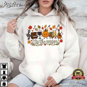 Tis The Season Music Teacher Fall Band Director Halloween T Shirt (2)