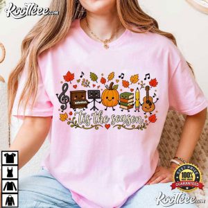 Tis The Season Music Teacher Fall Band Director Halloween T Shirt (3)