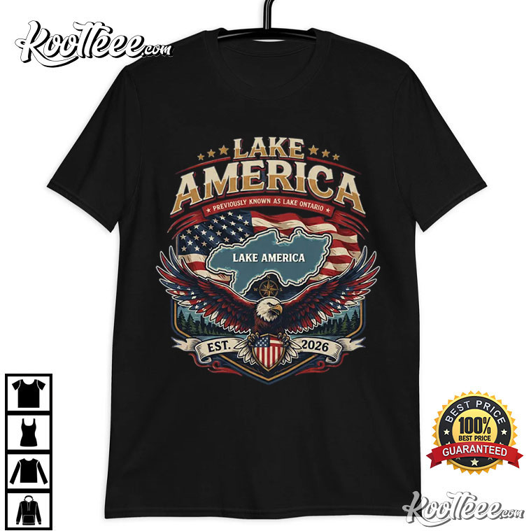 Lake America EST 2026 American Pride Gift T-Shirt Lake America EST 2026 American Pride Gift T-Shirt
