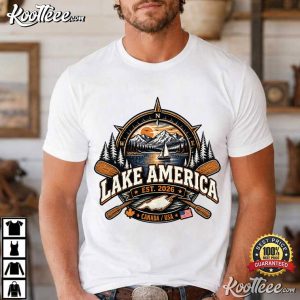 Lake America Canada USA Est 2026 T Shirt (4)