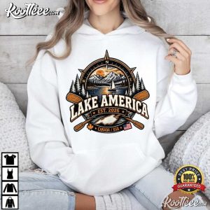 Lake America Canada USA Est 2026 T Shirt (3)