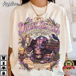 Owens Sisters Apothecary Practical Magic Witch Halloween T-Shirt Owens Sisters Apothecary Practical Magic Witch Halloween T Shirt (7)