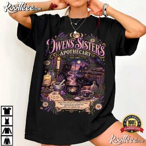 Owens Sisters Apothecary Practical Magic Witch Halloween T-Shirt Owens Sisters Apothecary Practical Magic Witch Halloween T Shirt (5)