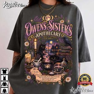 Owens Sisters Apothecary Practical Magic Witch Halloween T-Shirt Owens Sisters Apothecary Practical Magic Witch Halloween T Shirt (6)