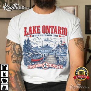 Lake Ontario Great Lakes Canada Gift T Shirt (1)