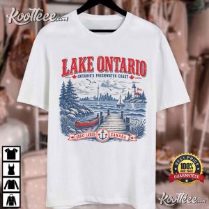 Lake Ontario Great Lakes Canada Gift T Shirt (3)