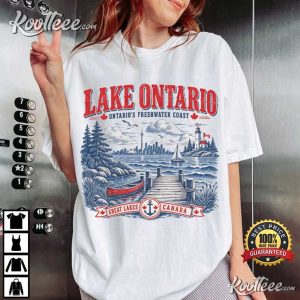 Lake Ontario Great Lakes Canada Gift T Shirt (4)