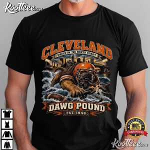 Bulldog Cleveland Dawg Pound Football Fan Gift T Shirt (2)