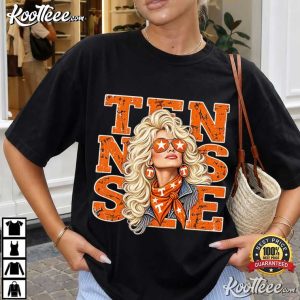 Dolly Parton Dolly Go Vols Tennessee Football Game Day T Shirt (1)