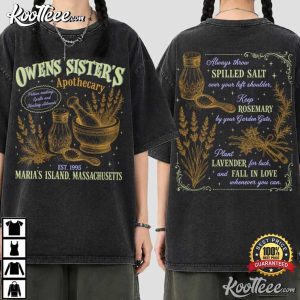 Practical Magic Owens Sister's Apothecary Halloween Movie T Shirt (1)